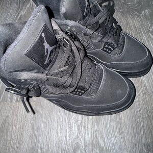Nike Black Suede High-Top Sneakers